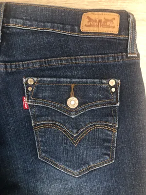 Levi's Vintage Women’s 505 Straight Leg Jeans SZ W28 L30 99% Cotton In EC thumbnail 5