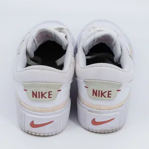Nike Court Legacy Lift White Cedar Pink Platform Sneakers FQ8782-100 Women's 9.5 thumbnail 4