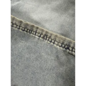 HM Divided Light Wash Wide Leg Elastic Waist Denim Pants XXS Light Blue thumbnail 8