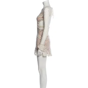 For Love & Lemons - Emerie Cut Out Dress in White Size Small thumbnail 9
