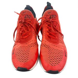 Nike Air Max 270 Habanero Men's Red Lace Up Low Top Athletic Sneakers Shoes 12 thumbnail 2