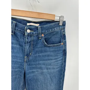 Levi's Womens 26‎ NWOT Low Pro Straight Denim Jeans Loose Distressed Fit Baggy thumbnail 5