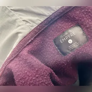 Empyre Clothing Zip up from Zumiez Women’s Large - Purple|Black|Grey thumbnail 6