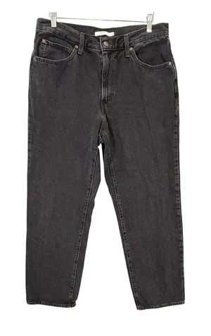 Levi's '94 Baggy Straight Leg Jeans Washed Out Black Size 32 thumbnail 1