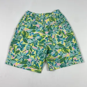 Lilly‎ Pulitzer Tropical Floral Print Shorts Womens Small High Rise Pleated thumbnail 7