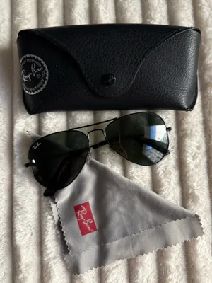 Ray-Ban Total Black Aviator Sunglasses thumbnail 1