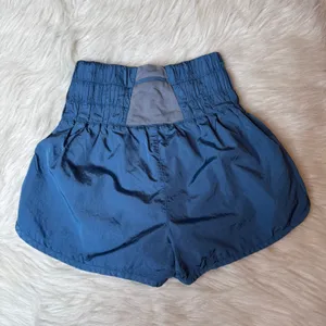 FP Movement Free‎ People Way Home Shorts Blue High Rise Running Athletic XS thumbnail 3