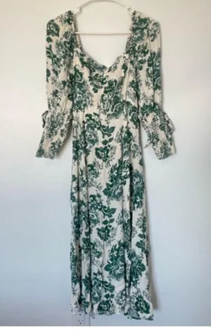 Reformation floral Midi Dress thumbnail 2