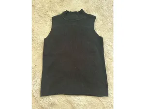 Double D Ranch Black Mock Neck Sleeveless Top XS thumbnail 2