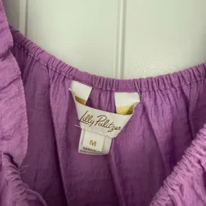 Lilly Pulitzer Purple Ruched Blouse thumbnail 3