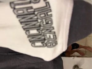 Majestic Black, White & Orange Zip-Up Hoodie with Tiger Patch thumbnail 3