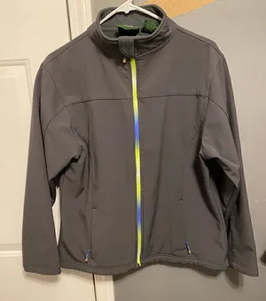 Grey Winter Jacket Size Large Gray thumbnail 1