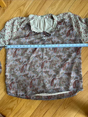 gimmicks by BKE Pink Floral Ruffle Top thumbnail 6