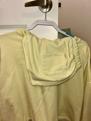 Target Yellow Striped Lounge Set thumbnail 3
