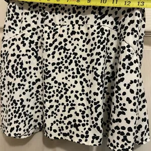 Altar'd State Black and White Polka Dot Skort - size L thumbnail 3