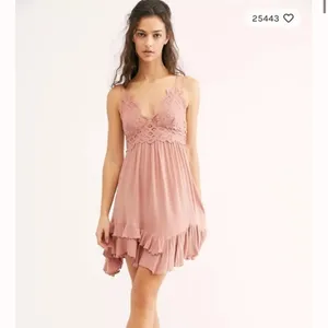 Free people One Adella Slip mauve thumbnail 4
