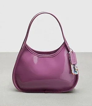 Coach Ergo Bag In Crinkle Patent Coachtopia Leather NWT CQ003 thumbnail 1
