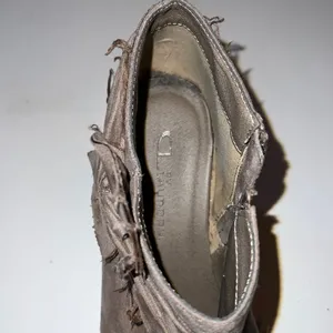 CL by Laundry Brown Wedge Boots Woman's Size 8 thumbnail 8