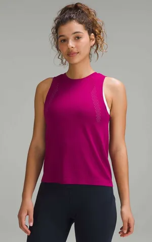 Lululemon Train to Be Tank Top - Magenta Purple thumbnail 1