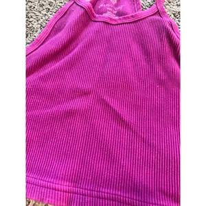 Free‎ People Movement Happiness Runs Crop Tank Magenta Purple Ribbed XS/S thumbnail 3