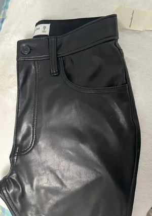 Abercrombie Leather Skinny Pants thumbnail 3