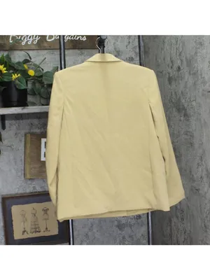 A New Day Signature Crepe Slim Fit Blazer Jacket 92994546 Tan Brown M thumbnail 2