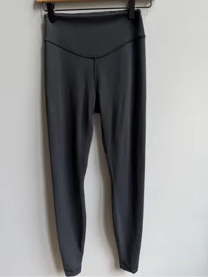 Lululemon Wunder Under SmoothCover High-Rise Tight 28" Black Size 4 Leggings thumbnail 3