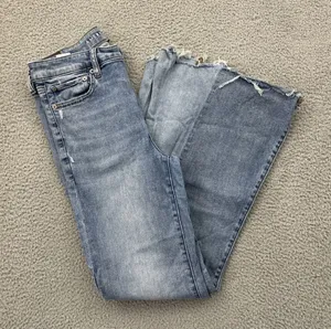 American Eagle Festival Flare Jeans High Rise Boho Retro Women's 10 x 29 thumbnail 1