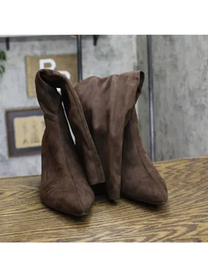 A New Day Justice Mid-Calf Boots with Memory Foam Insole 94568887 Brown 6M thumbnail 4