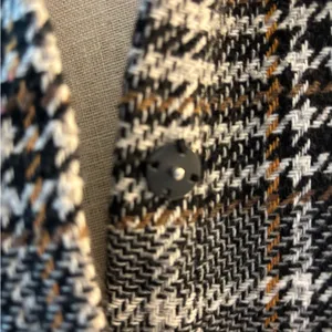 Yest Houndstooth Patterned‎ Jacket Black Size 8 thumbnail 10
