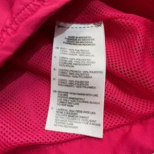 Y2K Adidas Womens Fuchsia Pink Full Zip‎ Windbreaker Track Jacket Size Medium thumbnail 8