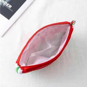 Cute Watermelon Shape‎ Makeup Bag, Coin Purse, Storage Zipper Bag thumbnail 2