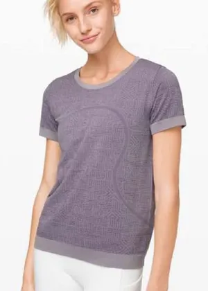 Lululemon Swiftly Relaxed Short Sleeve Purple Quartz / Violet Grey thumbnail 1