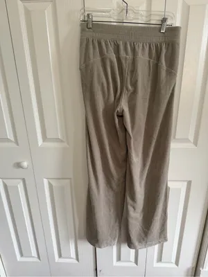 Lululemon Scuba Mid-Rise Wide-Leg Pant *Velvet Cord Moonstone Size 6 thumbnail 5