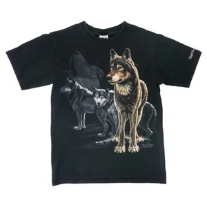 Anvil Vintage 90s Wolf Pack Nature Shirt thumbnail 2