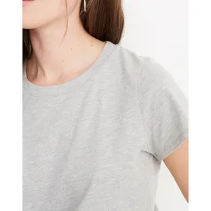 Madewell Northside Vintage Tee in Light Heather Grey Small New Womens Tshirt Top thumbnail 2