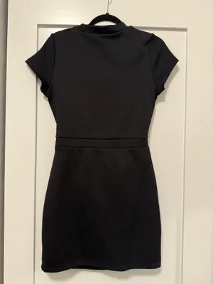 Black H&M Divided Mini Sweater Dress thumbnail 9