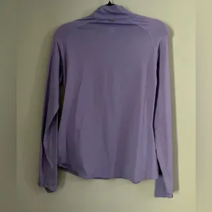 Nike Dri-Fit Running Long Sleeve 1/2 ZipTop in purple size large thumbnail 2