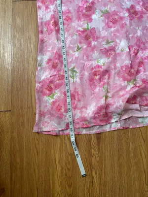 Pretty Little Thing floral tie front frill maxi dress thumbnail 8