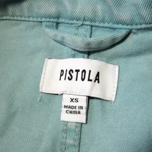 NWT Pistola Grover in Aqua Snow Acid Washed Relaxed Field Suit Jumpsuit XS thumbnail 7