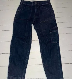 Pilcro dark wash carpenter jeans Size 27" #denim #carpenterjeans thumbnail 1