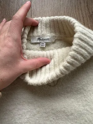 Madewell Cream Sweater thumbnail 3