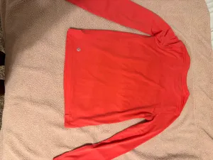 Lululemon Ultralight Hip-Length Long Sleeve Shirt Glaze pink thumbnail 4