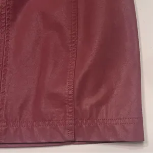 Free People Vegan Suede‎ Modern Femme Mini Skirt in Pressed Pink Flowers Size 4 thumbnail 7