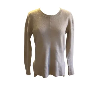 Max Studio tan cashmere sweater Medium luxury old money soft preppy thumbnail 2