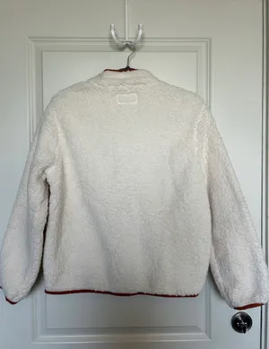 Universal Threads Cream Sherpa Jacket thumbnail 4