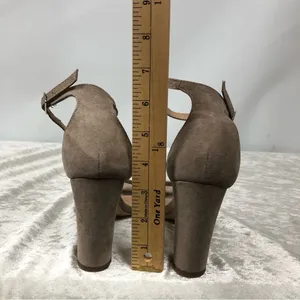 Steve Madden Madden Girl 3 Inch Strap Beella Heels 7.5 nude color thumbnail 4