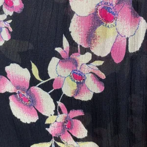 Intimately Free People Garden‎ Party Floral Maxi Dress S Smocked Black Pink Tie thumbnail 5