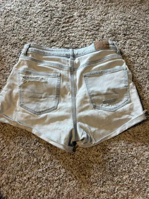 American Eagle Jean Shorts Stretch Light Wash thumbnail 2