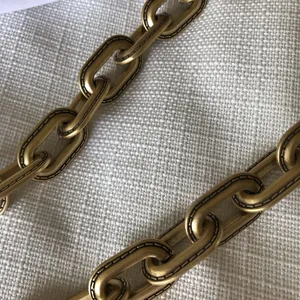 Coach Gold Chunky Chain Link Strap thumbnail 7